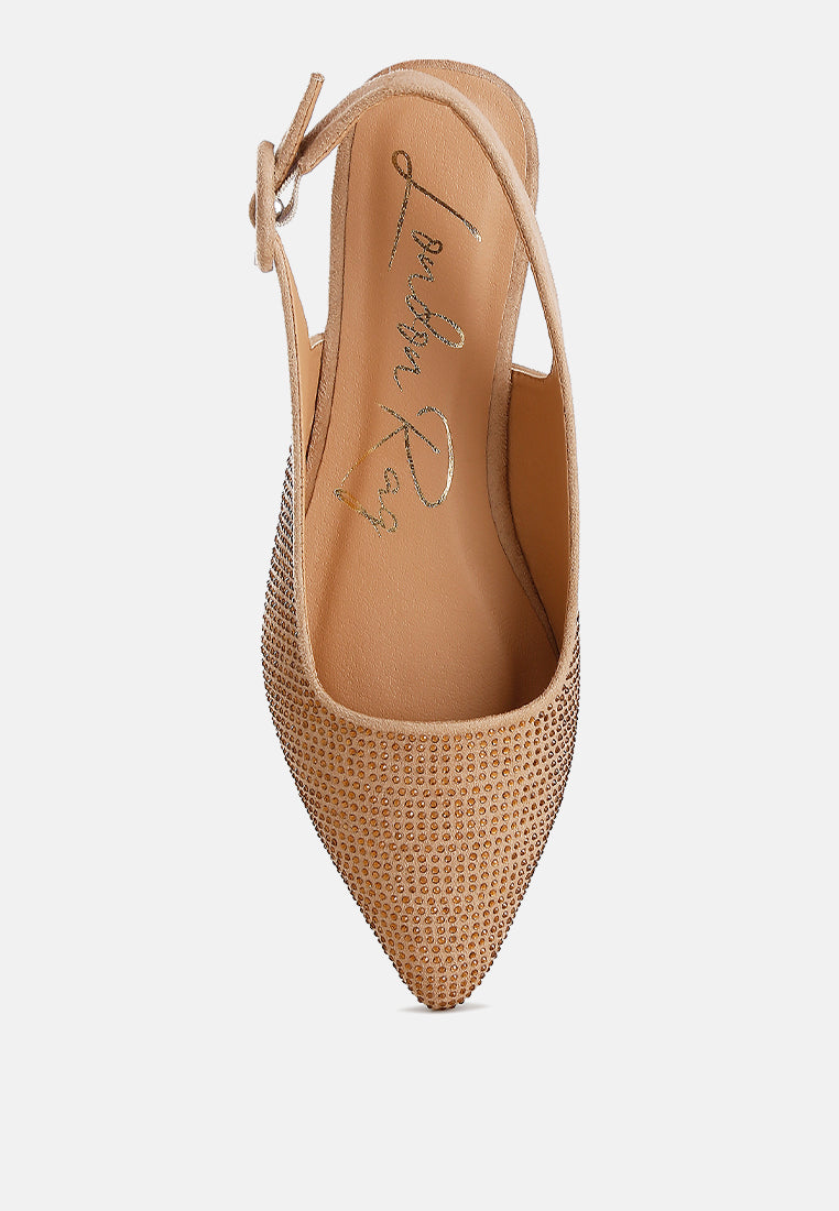 Jarisa Rhinestones Embellished Slingback Mules-4