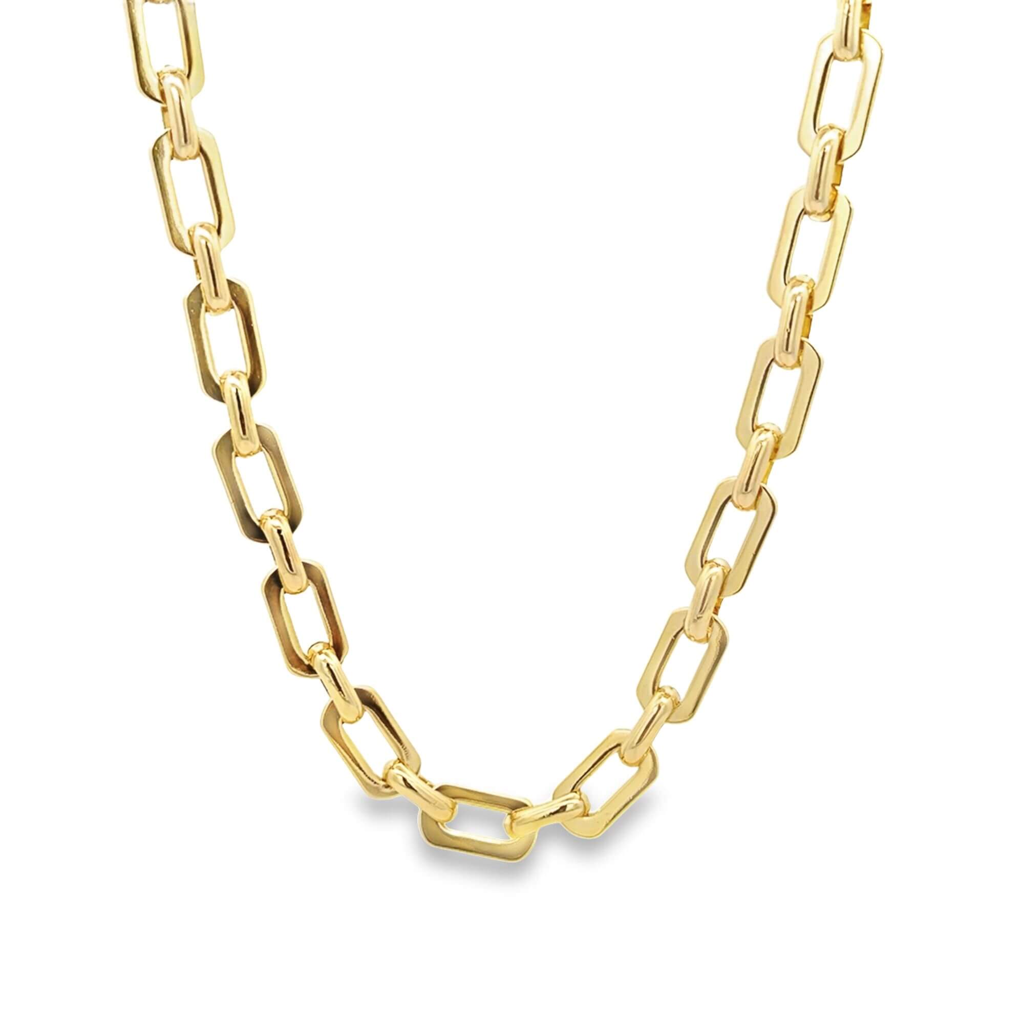 Paperclip Cable Link Bracelet (F268/I133A)-3
