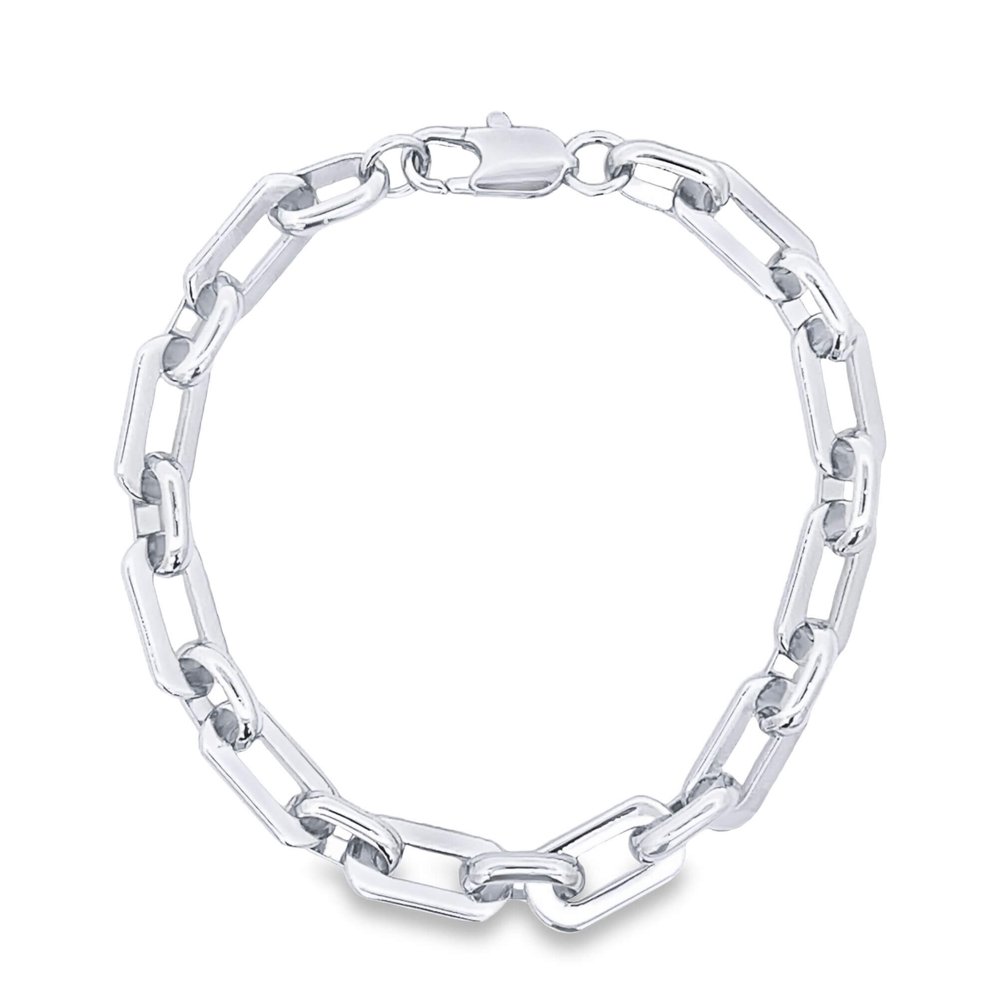 Paperclip Cable Link Bracelet (F268/I133A)-2