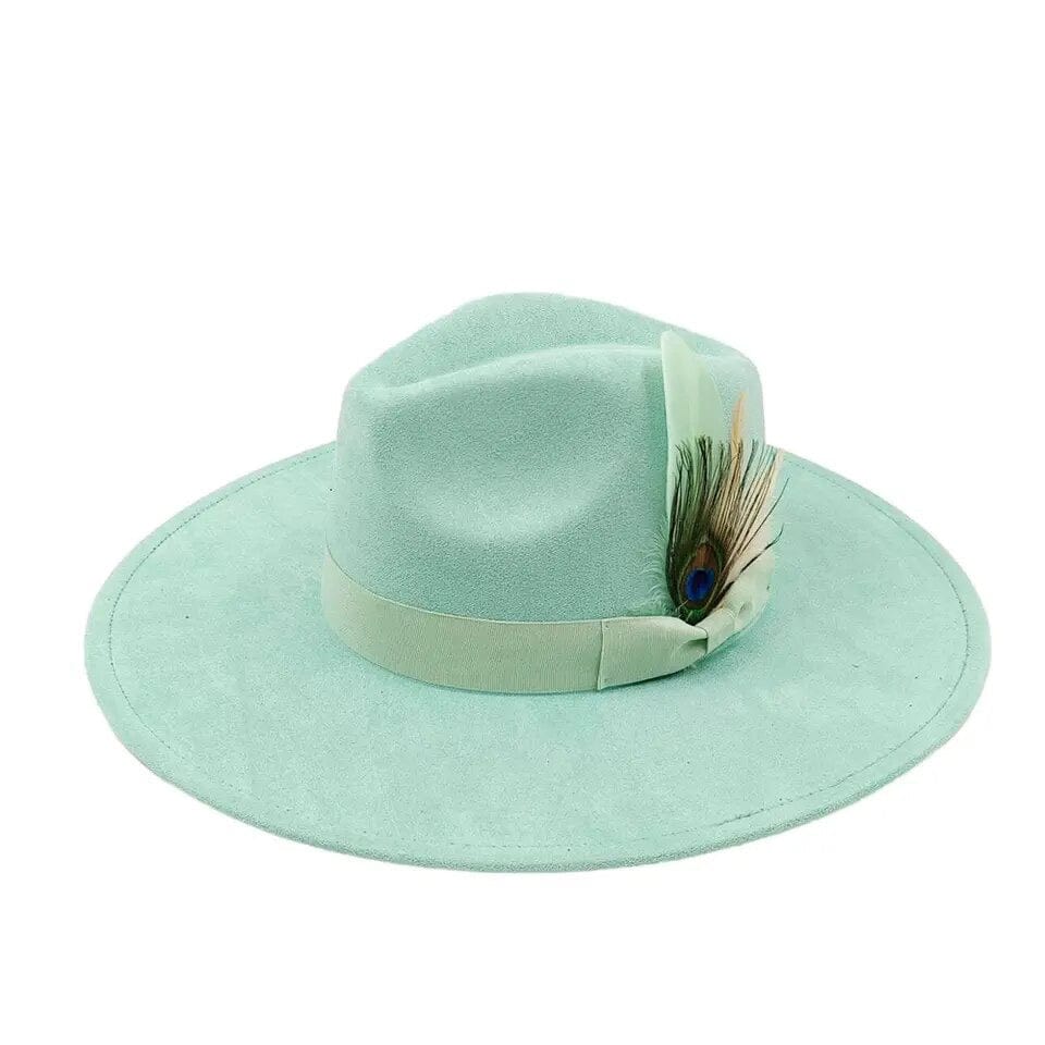 Luxury Fedora Hat-mintluster-2