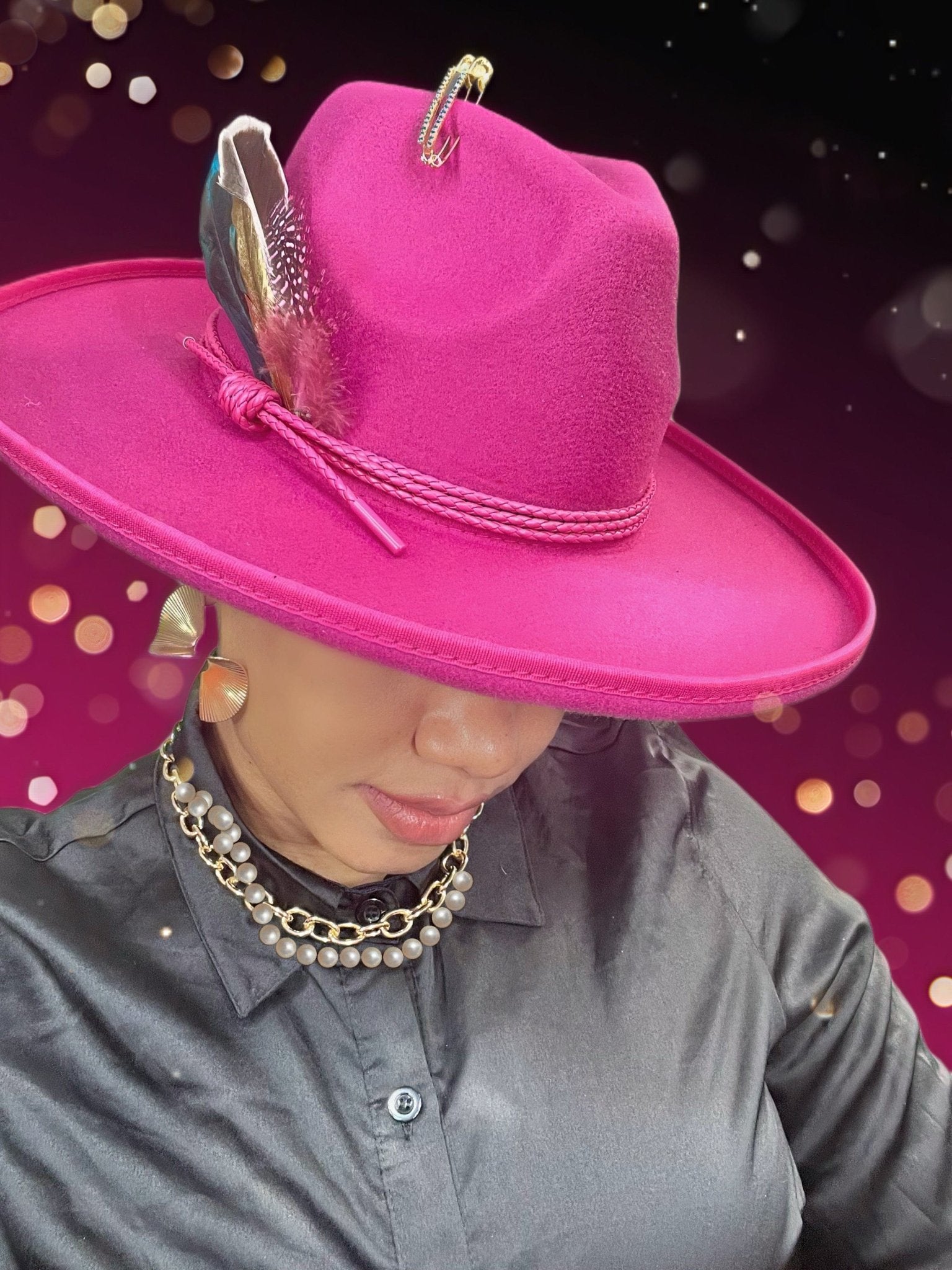 Luxury Fedora Hat -Trendy flare-0