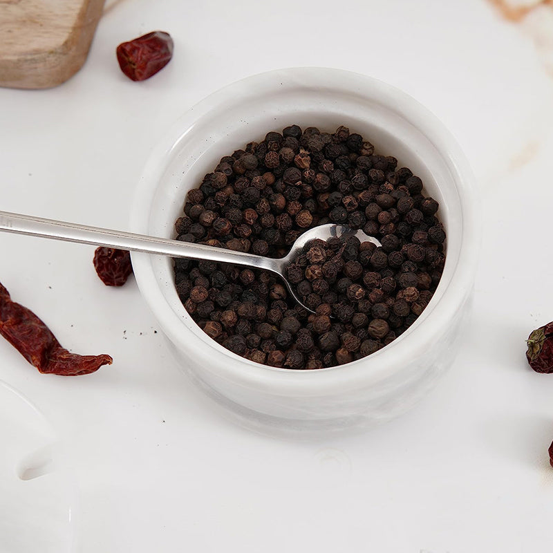 Salt Cellar with Lid and Spoon Included – Ideal for Salt, Sugar, Spices