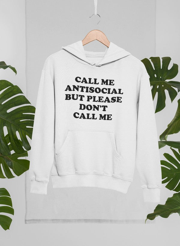 Call Me Antisocial But Please Don't Call Me Hoodie-2