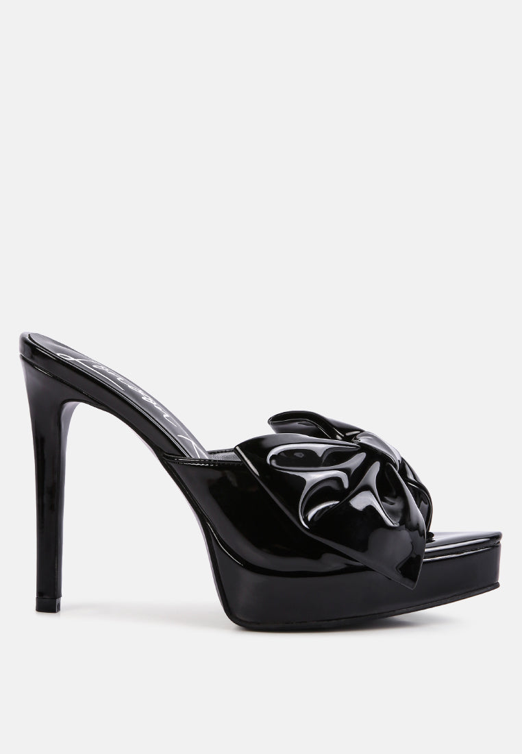 My Time Bow Embellished Stiletto Sandal-5