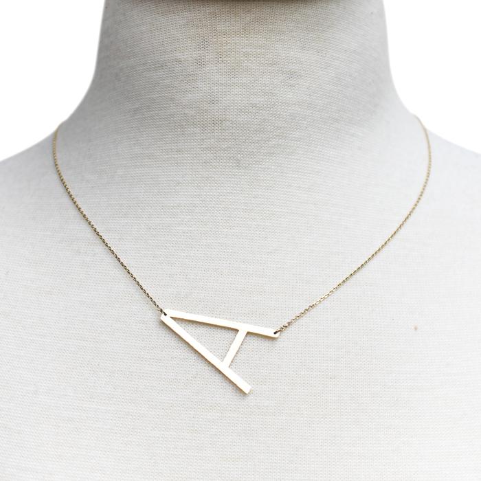 Monogram Collection Initial Necklace-2