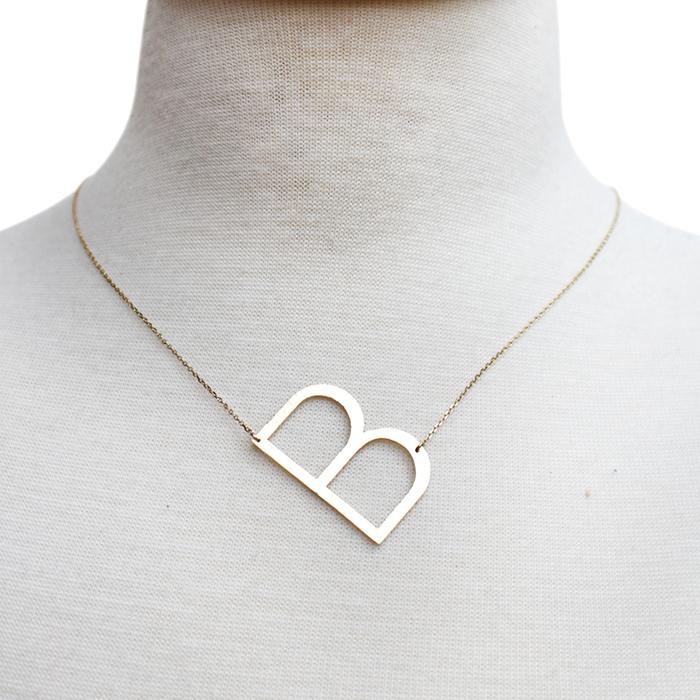 Monogram Collection Initial Necklace-3