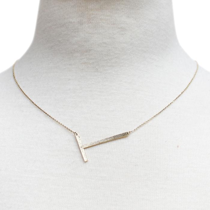 Monogram Collection Initial Necklace-13