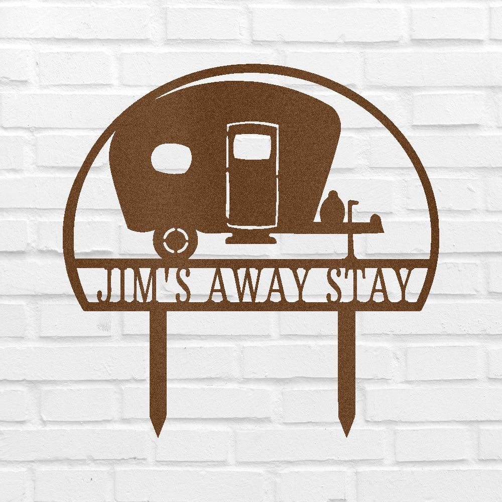 Camper Yard Personalized Gifts - Custom Metal Sign