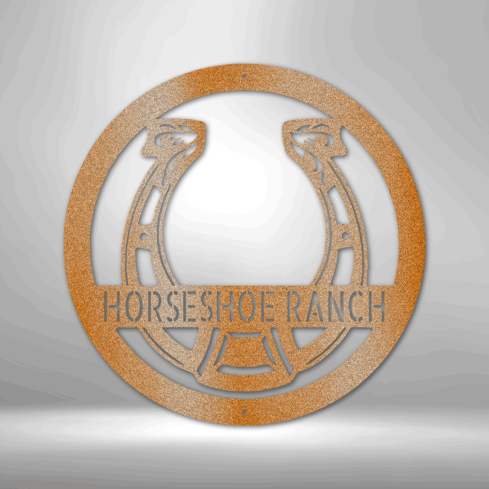 Wedding Gifts Personalized Gifts - Custom Metal Sign, Bridesmaid Present, Horse Owner, Housewarming Gifts