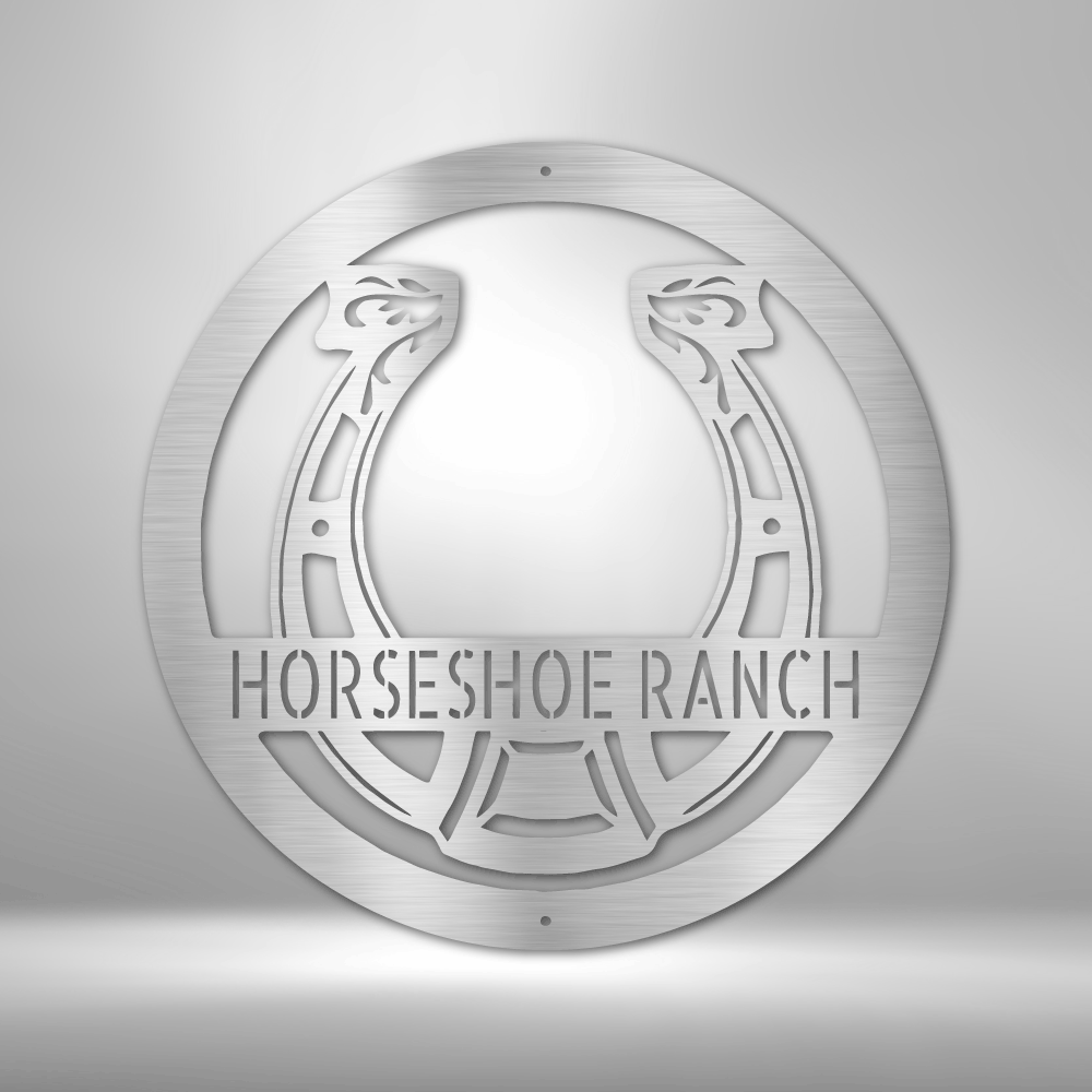Wedding Gifts Personalized Gifts - Custom Metal Sign, Bridesmaid Present, Horse Owner, Housewarming Gifts