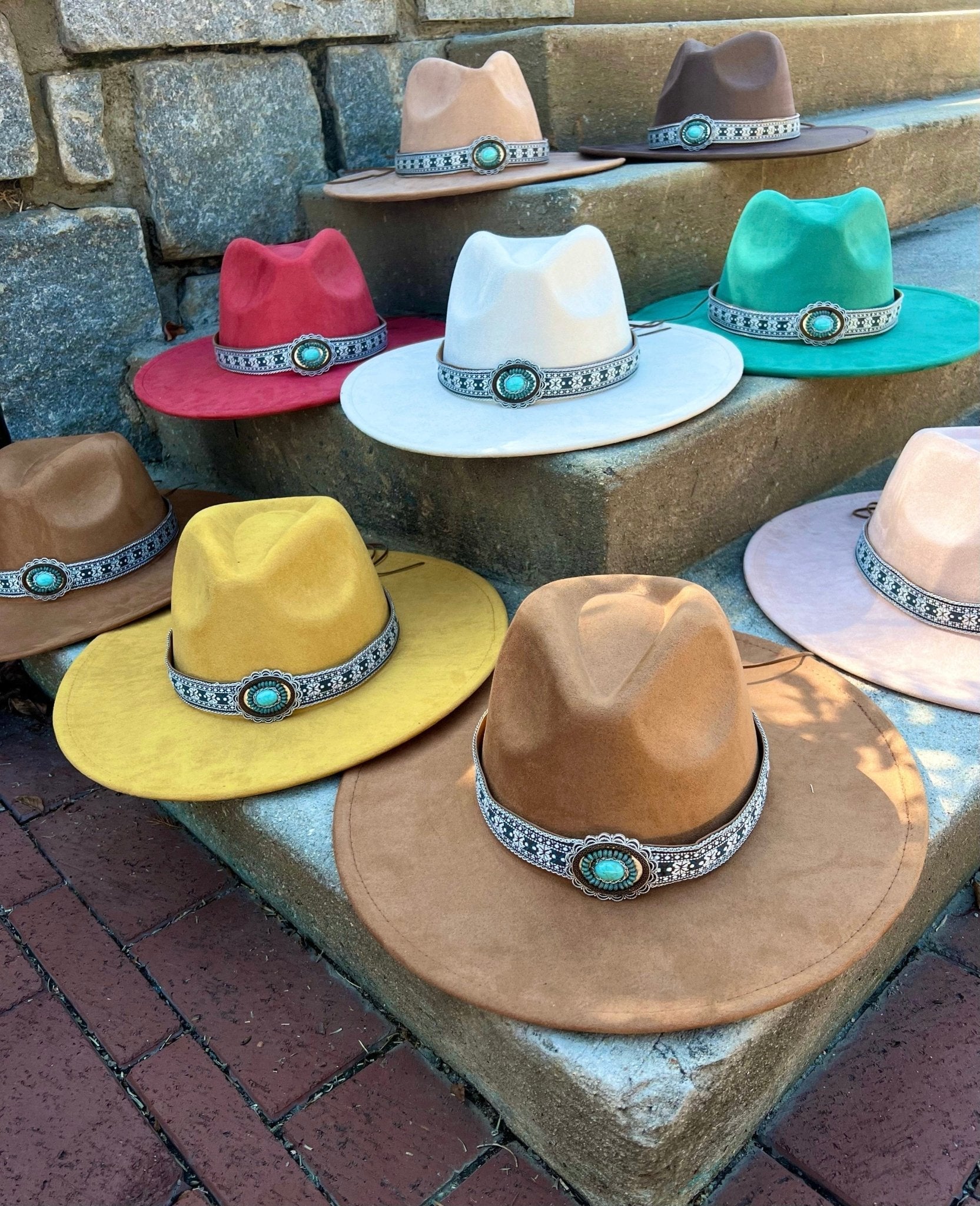 Premium Suede Western Hat-1