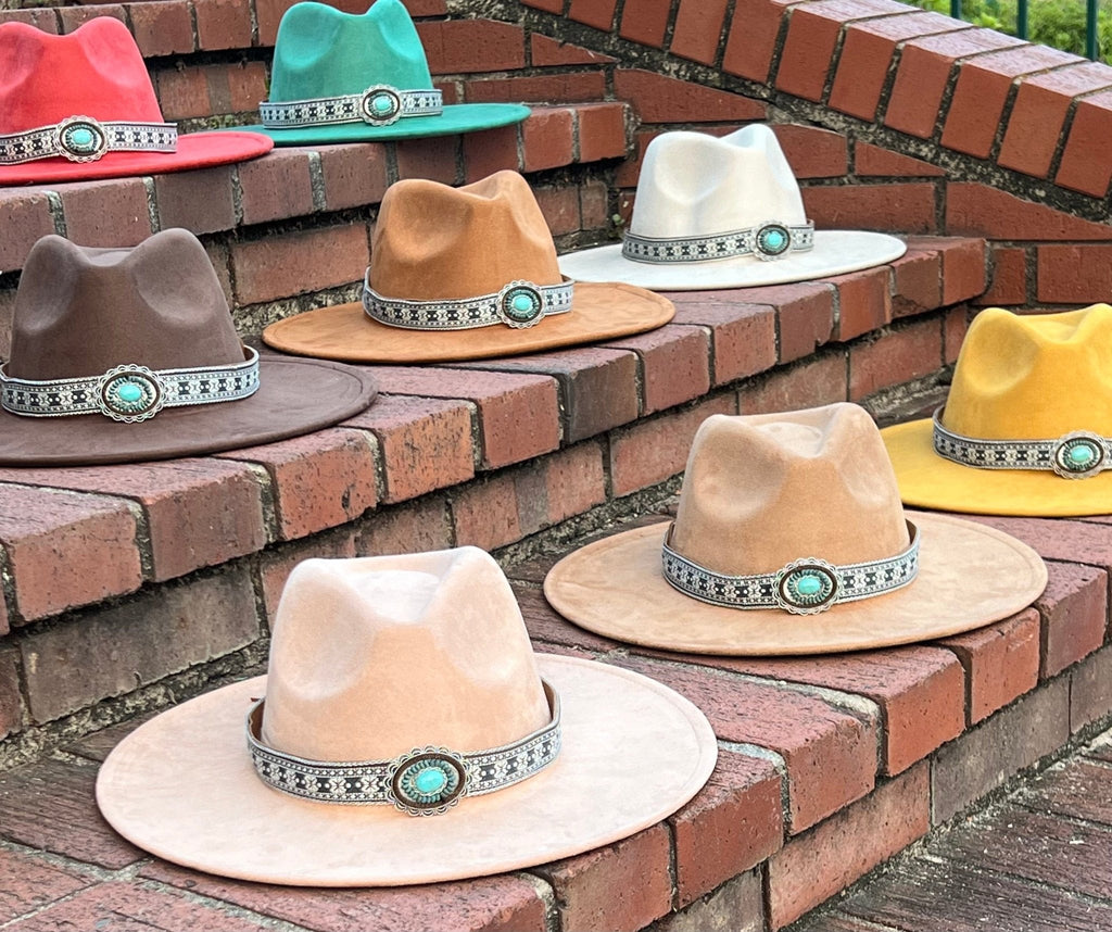 Premium Suede Western Hat-0
