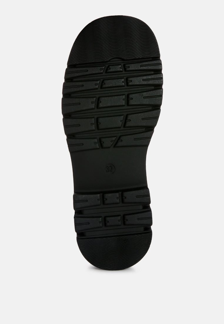 Quavo Knitted Platform Chunky Boots-4