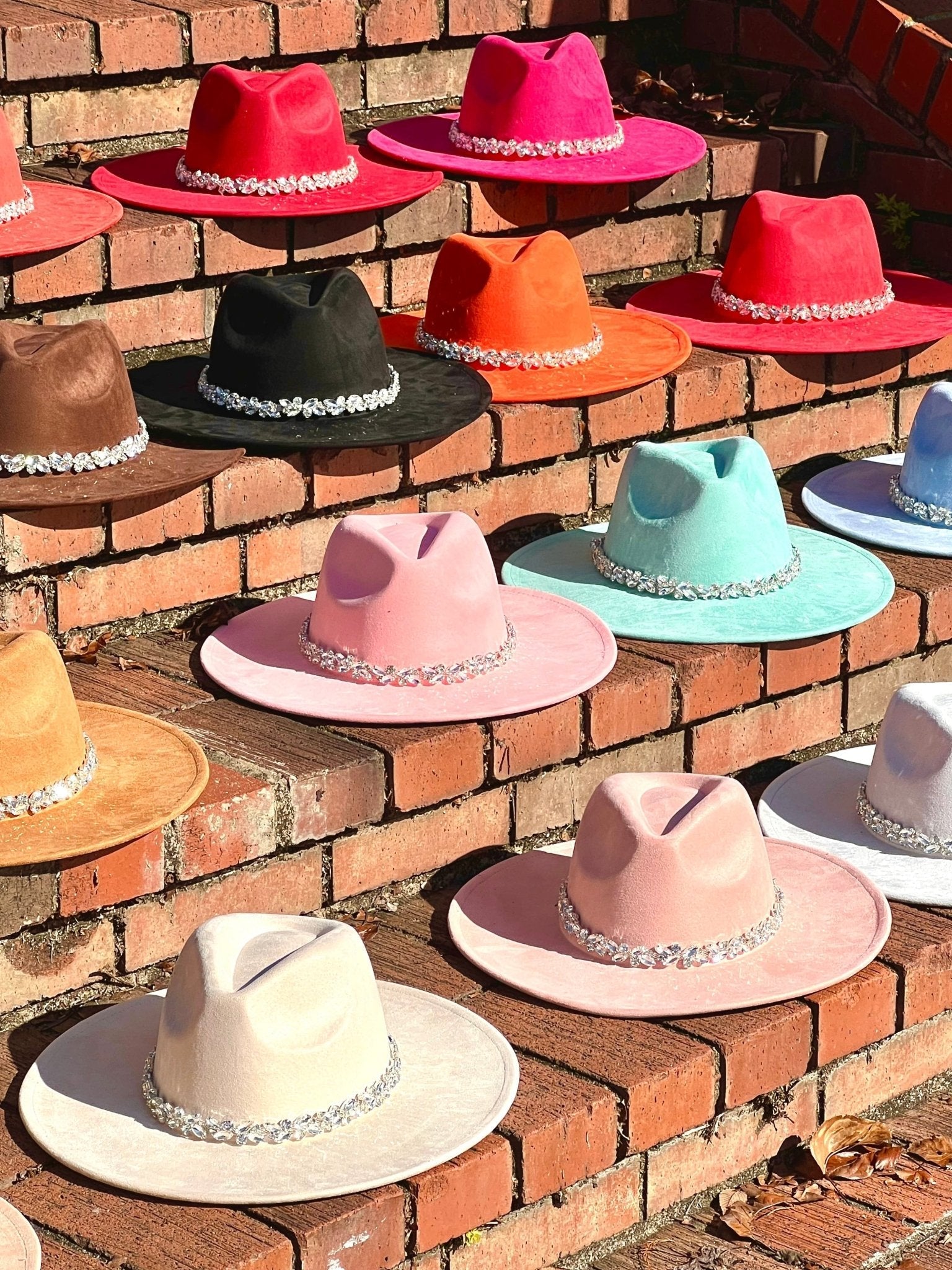 Raw diamond Vegan Fedora Hat-3