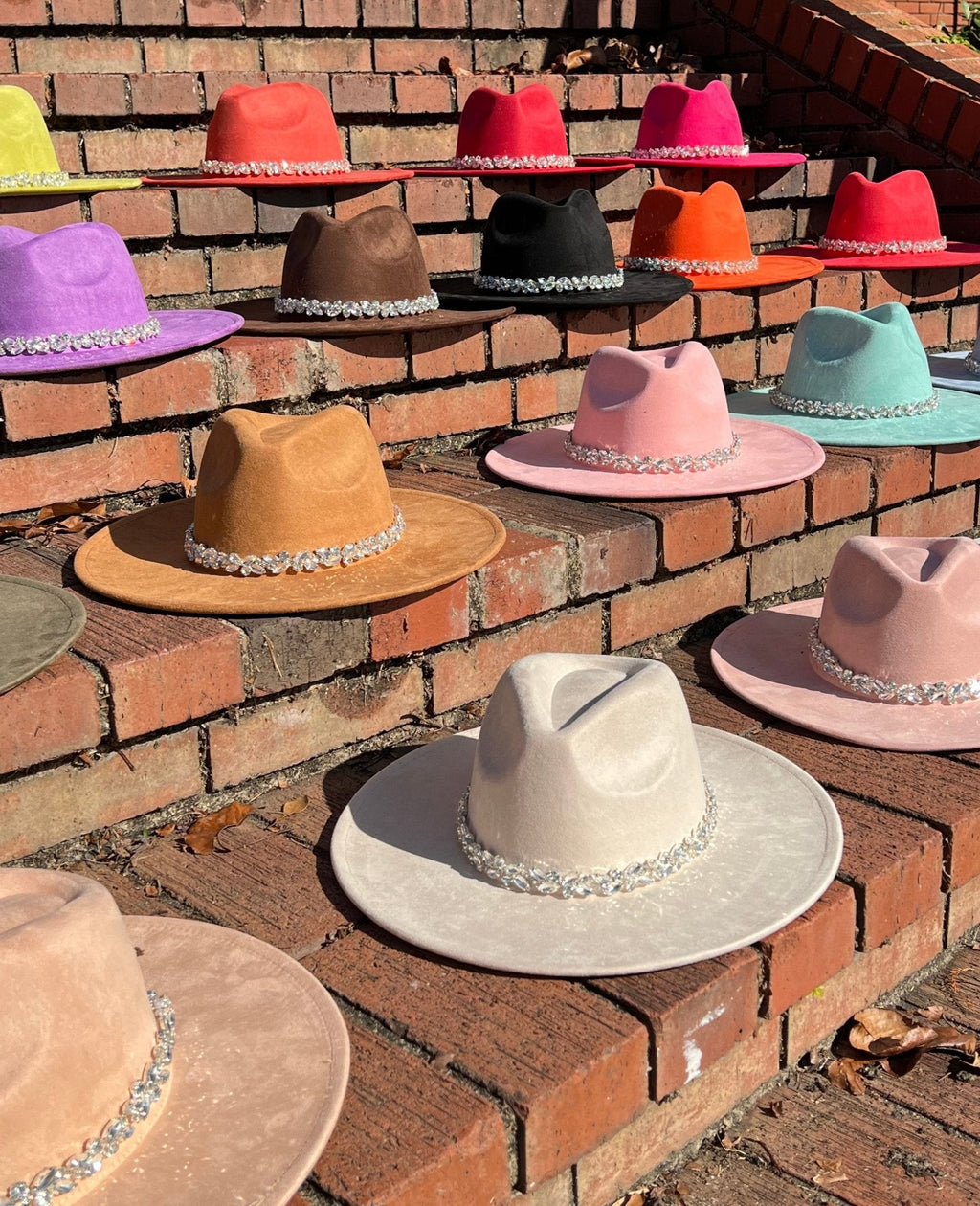 Raw diamond Vegan Fedora Hat-2