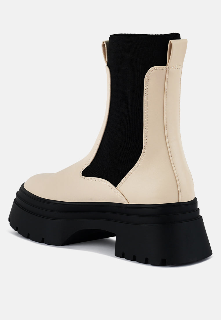 Ronin High Top Chunky Chelsea Boots-3