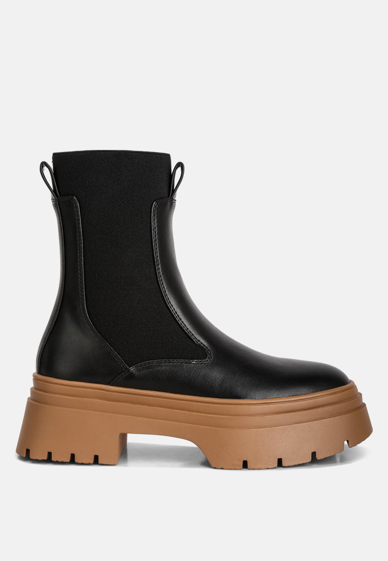 Ronin High Top Chunky Chelsea Boots-5