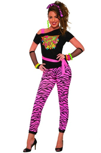Womens 80's Wild Child Costume