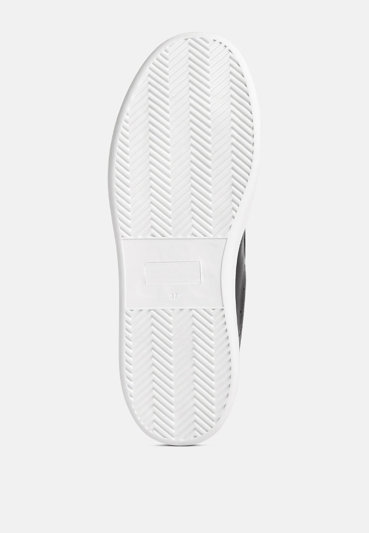 Starry Glitter Star Detail Sneakers-4