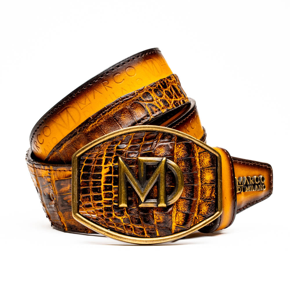 Texas Belt Mustard / Brown