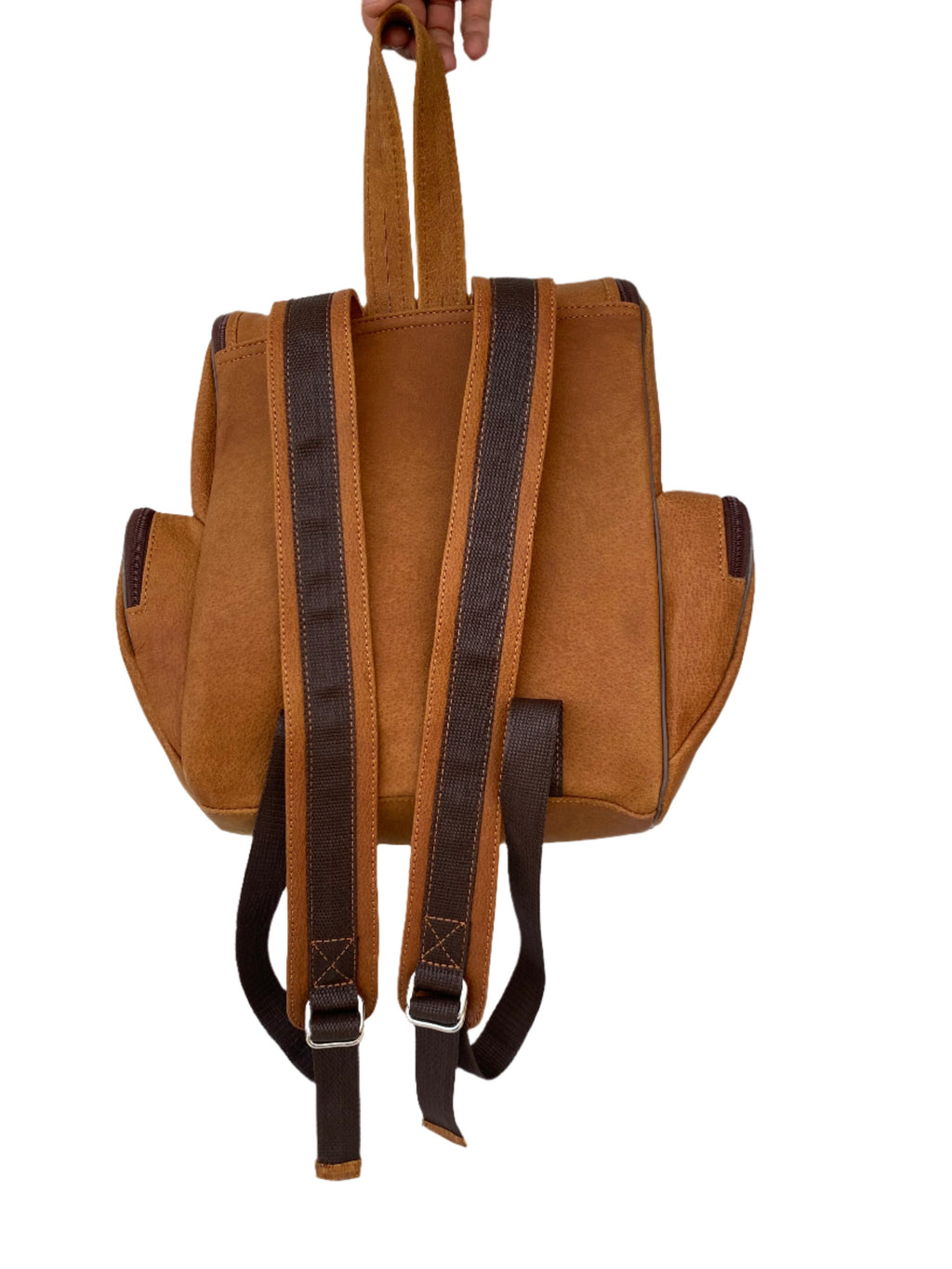 Premium Full Grain Leather Backpack: Classic Style & Durability"