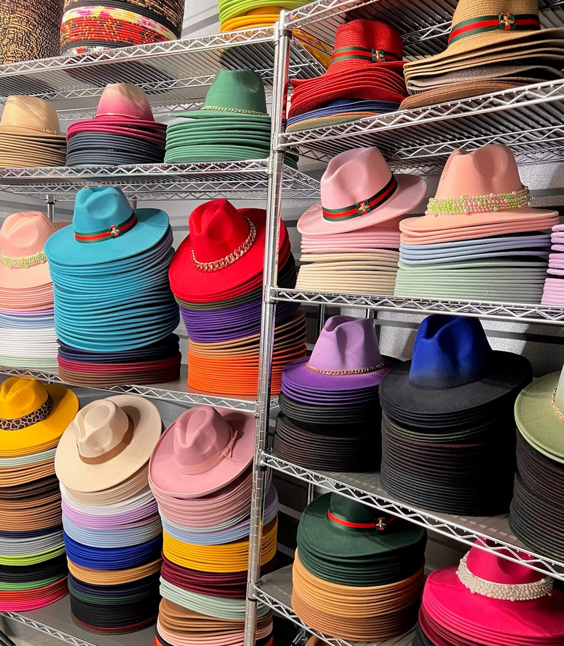 Two-Toned Fedora - 100% Cotton & Polyester Lining Adjustable Straps Unisex Hat Sizes 56-58cm Brim 7cm Height 12cm Shipped in Box-3