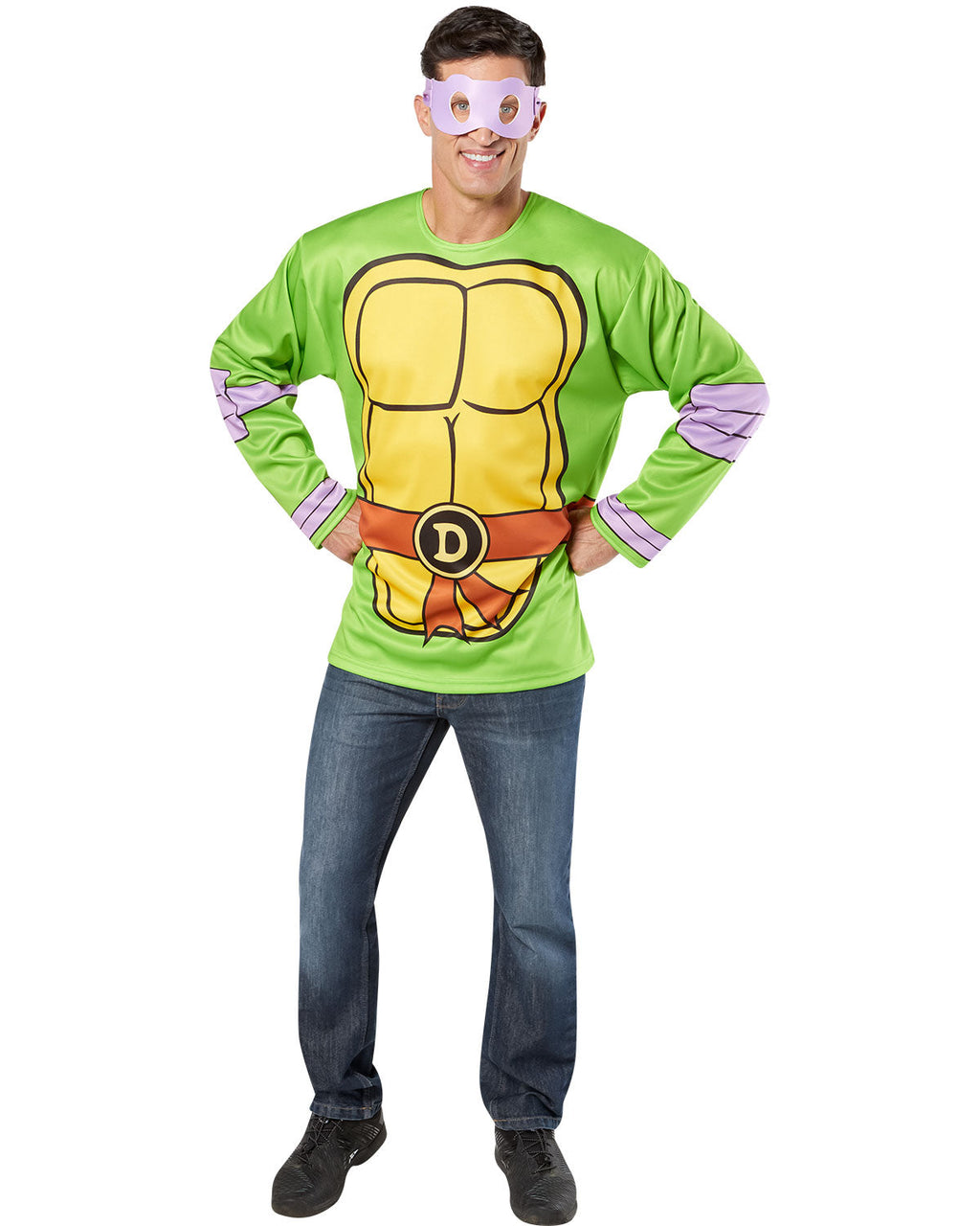 Mens Teenage Mutant Ninja Turtles Donatello Costume Top