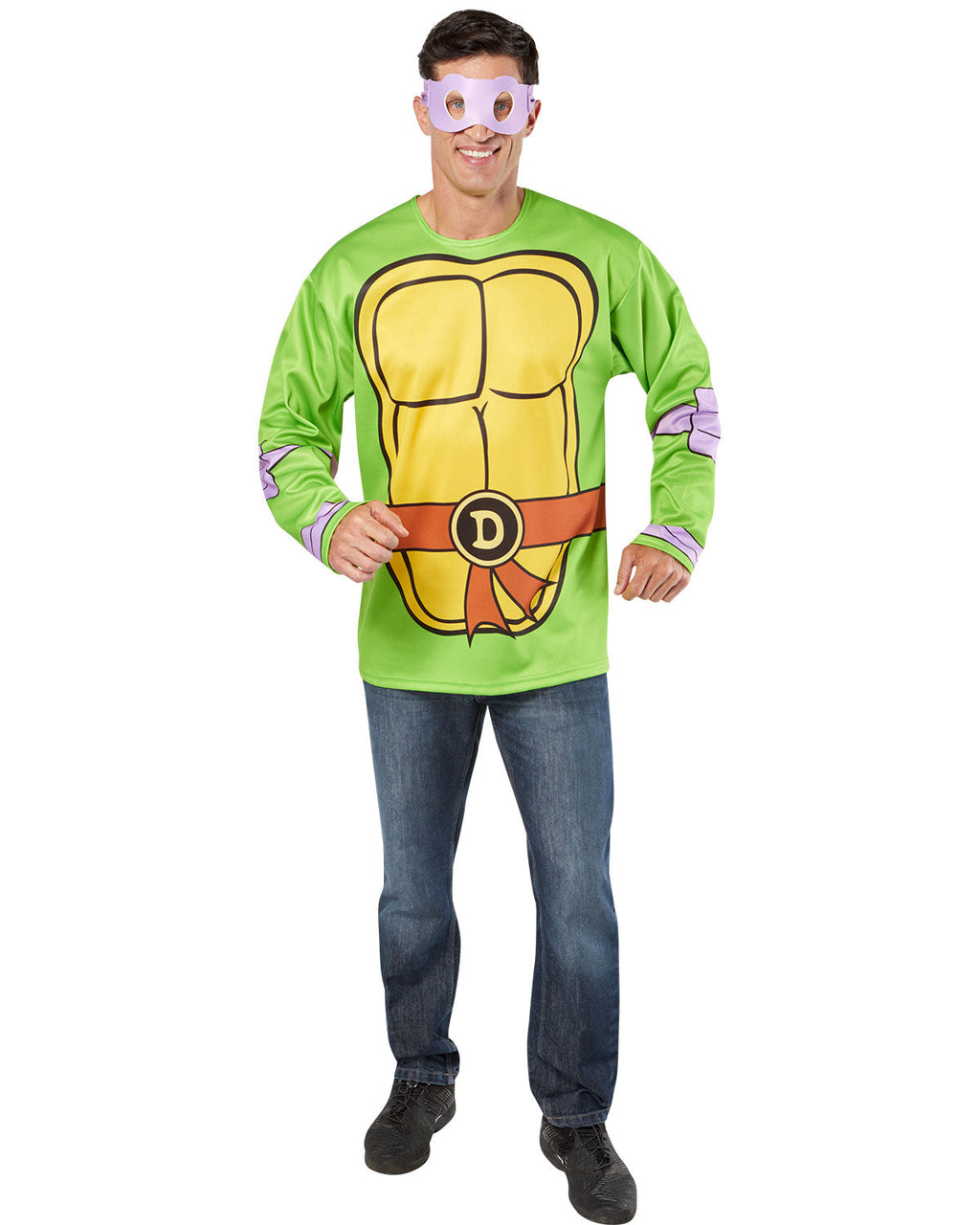 Mens Teenage Mutant Ninja Turtles Donatello Costume Top