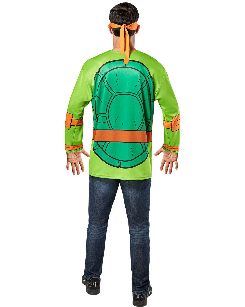 Mens Teenage Mutant Ninja Turtles Michelangelo Costume Top