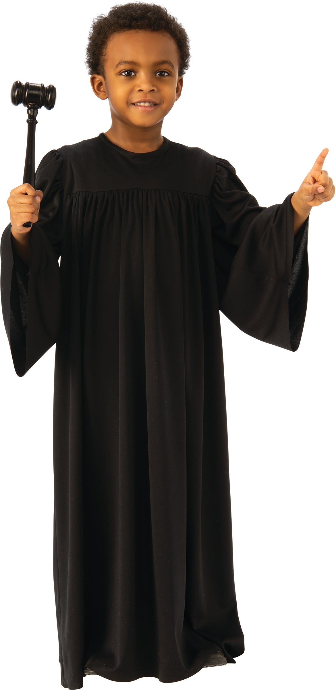 Kids Black Judge Robe Costume