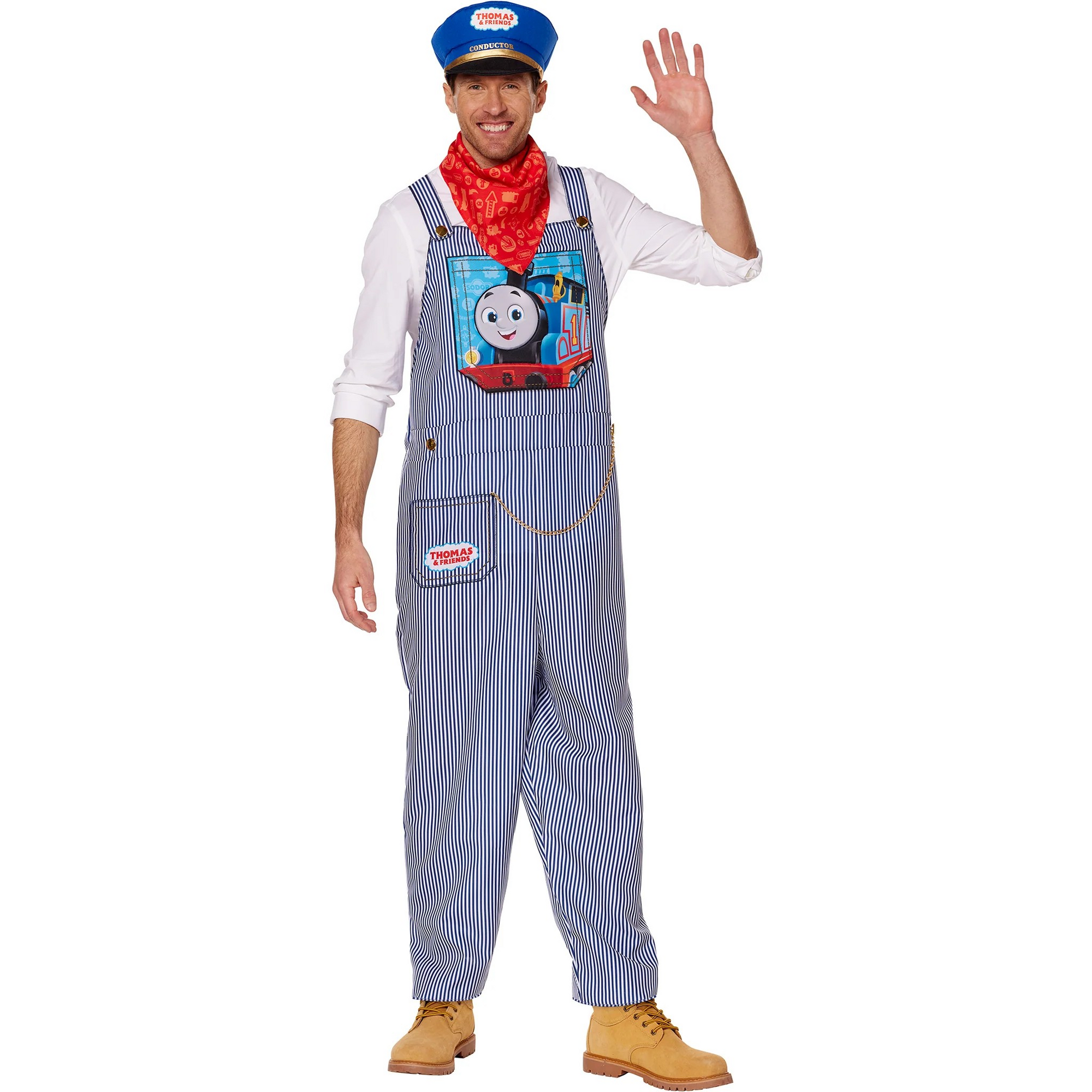 Mens Thomas the Train Conductor Costume