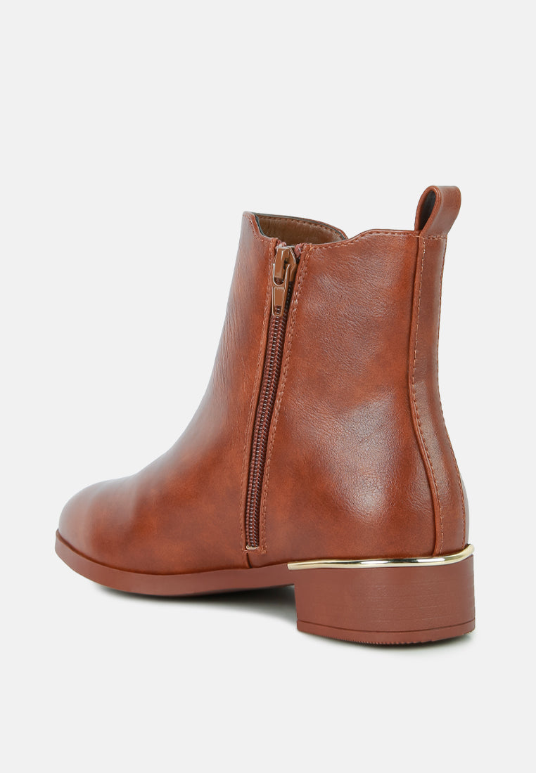 Yacht Winter Basic Ankle Boots-3